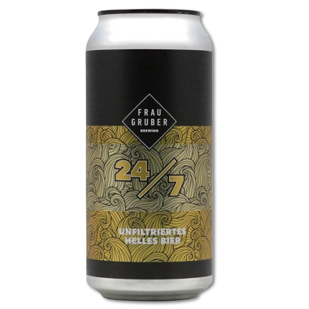 FrauGruber - 24/7 - 5,2% Helles Lager