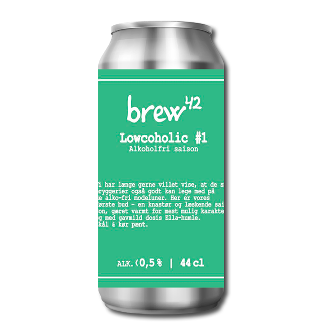 Brew42 - Lowcoholic #1 - Alkoholfri Saison