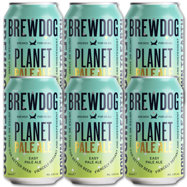 Brewdog - Planet Pale Ale - Extra Pale Ale - 6-Pack (33cl)
