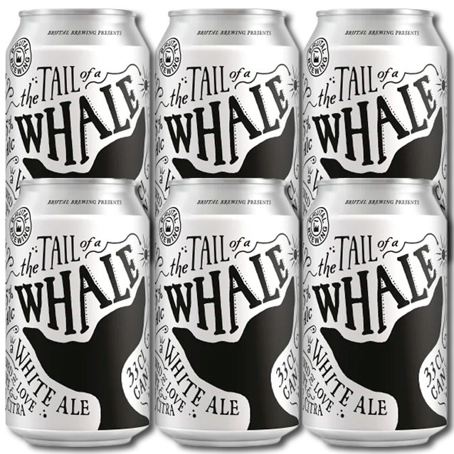 Brutal Brewing - The Tail of a Whale - White Ale - 6-Pack
