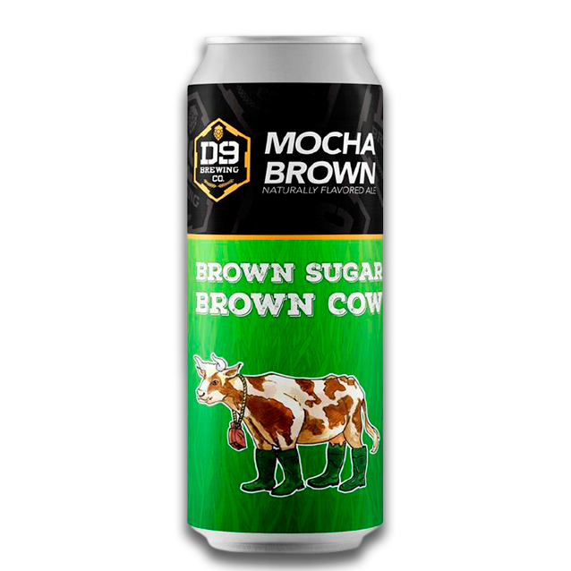 D9 Brewing - Brown Sugar Brown Cow - Mocha Brown Ale