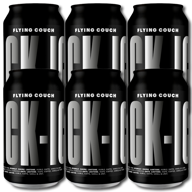 Flying Couch - Black Ice - Imperial Stout - 6-Pack