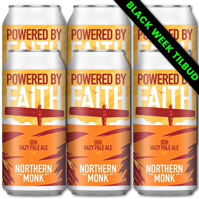 Northern Monk - Powered By Faith - DDH Hazy Pale Ale - 6-Pack