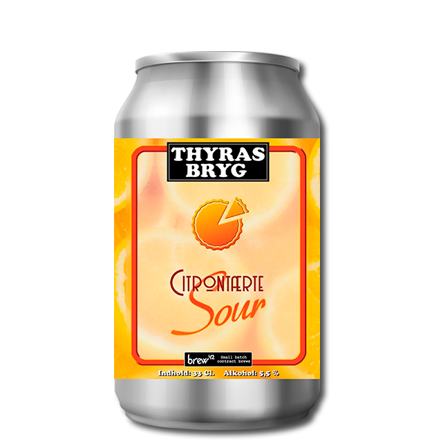 Thyras Bryg - Citrontærte Sour - Pastry Sour