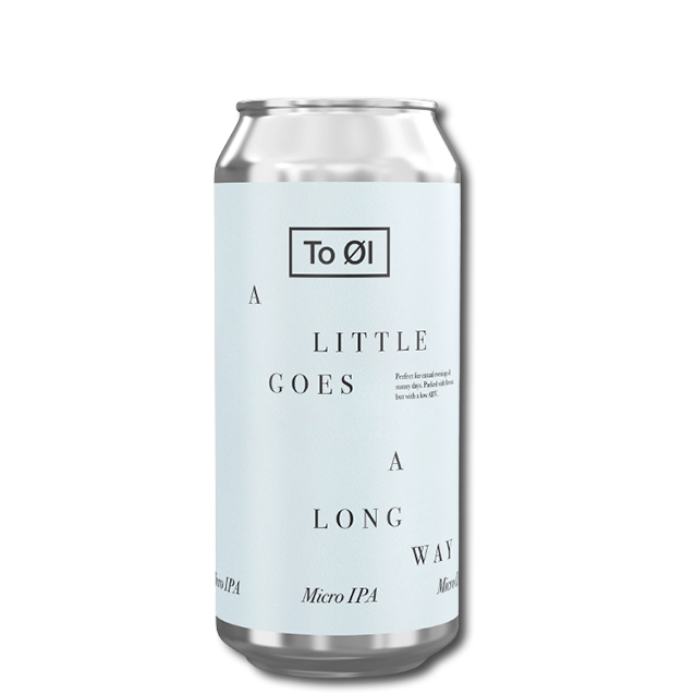 To Øl - A Little Goes A Long Way - Micro IPA