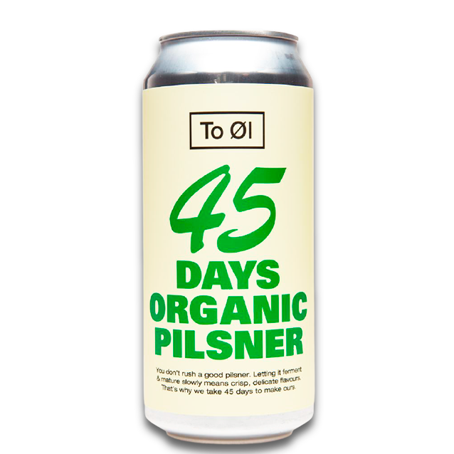 To Øl - 45 Days Organic Pilsner - Pilsner